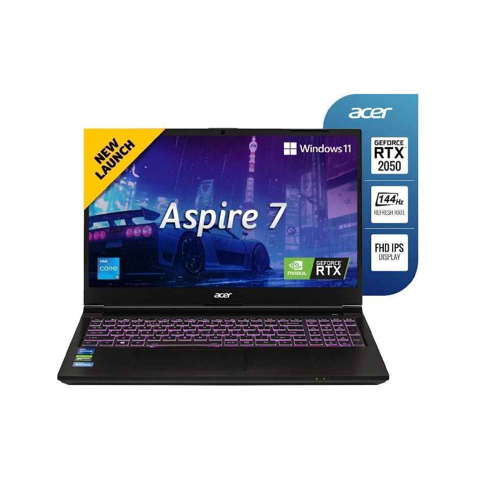 Acer Aspire 7 Gaming A715-79G RTX 4050 view 2