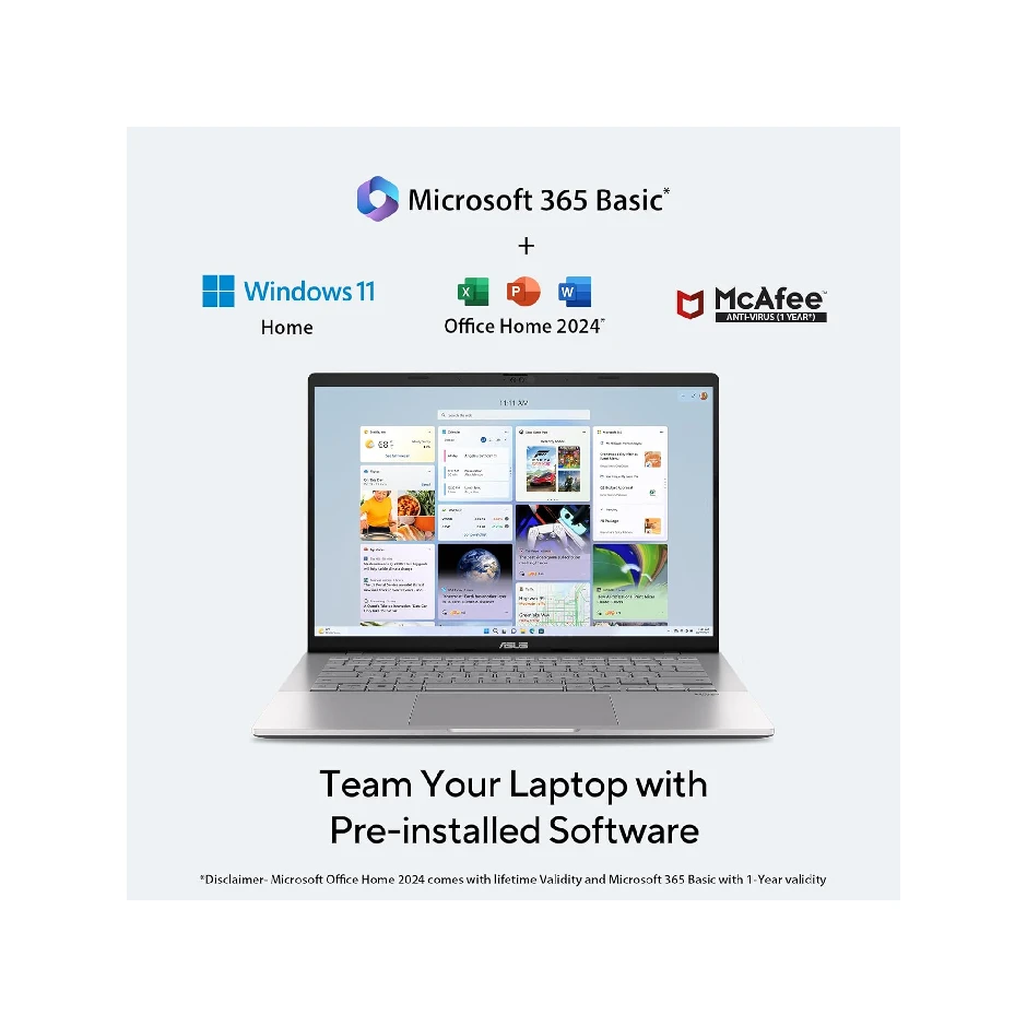 ASUS Vivobook S14 S3407 i7 view 2
